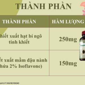 Tinh chất Hạt Bí Ngô DLC – viên uống hỗ trợ tuyến tiền liệt