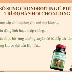 Vì sao nên chọn viên khớp Glucosamine của Mỹ DLC