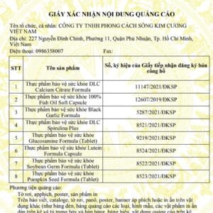 Canxi Citrate Formula DLC – hình ảnh sản phẩm 1