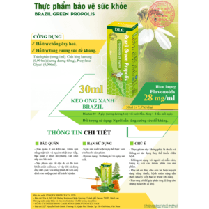 Keo ong xanh Brazil Amazon – hình ảnh sản phẩm 6