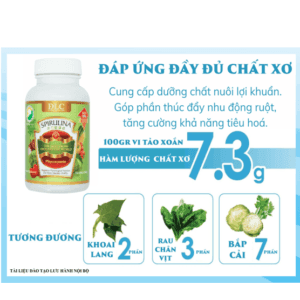 Tảo Mặt Trời Spirulina DLC – hình ảnh sản phẩm 3