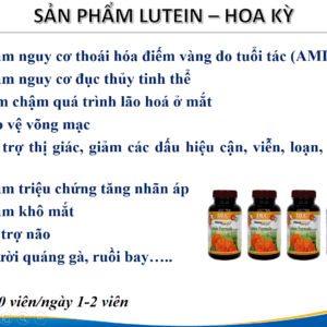 Bảo vệ mắt Lutein Hoa Kỳ DLC – hình ảnh sản phẩm 1