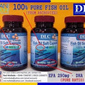 Dầu cá Omega-3 tốt đạt chứng nhận FDA, CGMP, SGS