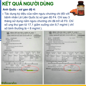Nấm ngưu chương chi Đài Loan với Antroquinonol ức chế tế bào ung thư