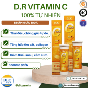 Vitamin C hữu cơ tự nhiên DLC 1000mg – hình ảnh sản phẩm 1