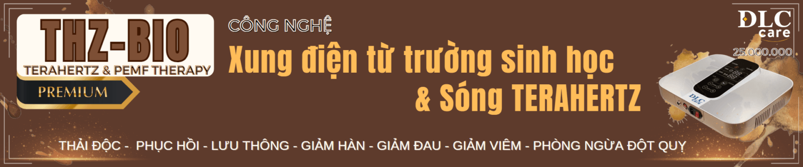 Máy xung điện từ trường chân THZ BIO