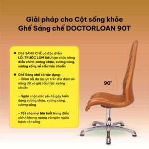 Ghế sáng chế DOCTORLOAN 90T – hình ảnh sản phẩm 2