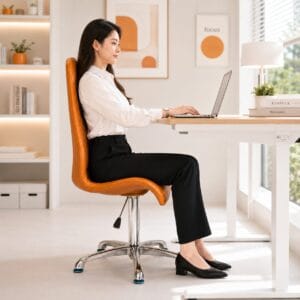 Ghế ngồi làm việc nắn chỉnh cột sống DOCTORLOAN 90T Mỏng