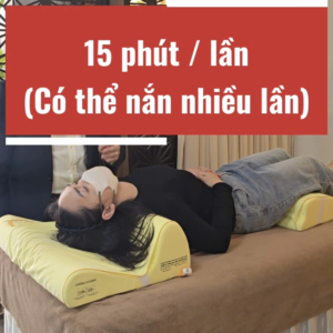 Gối cổ sáng chế DOCTORLOAN F4 nắn chỉnh cột sống cổ trong 15 phút