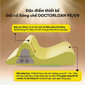 Thông tin gối cổ sáng chế DoctorLoan F6