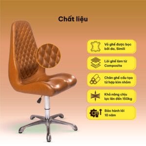 Ghế VIP 90 DoctorLoan – nắn chỉnh cột sống xương chậu khi ngồi 6