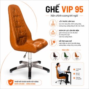 Ghế VIP 95 DoctorLoan – sáng chế nắn chỉnh xương chậu