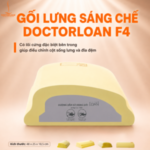 Gối lưng sáng chế DOCTORLOAN F4