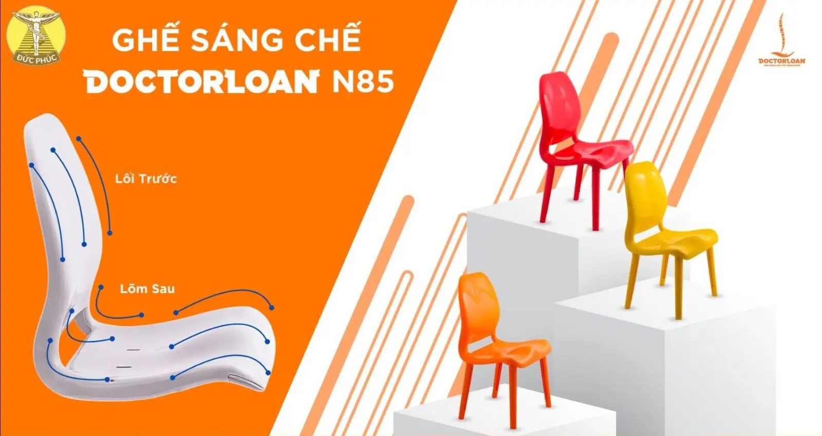 Cơ chế tác động của ghế DoctorLoan N85