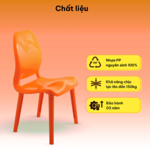 Chất liệu nhựa PP nguyên sinh của ghế N85 DoctorLoan