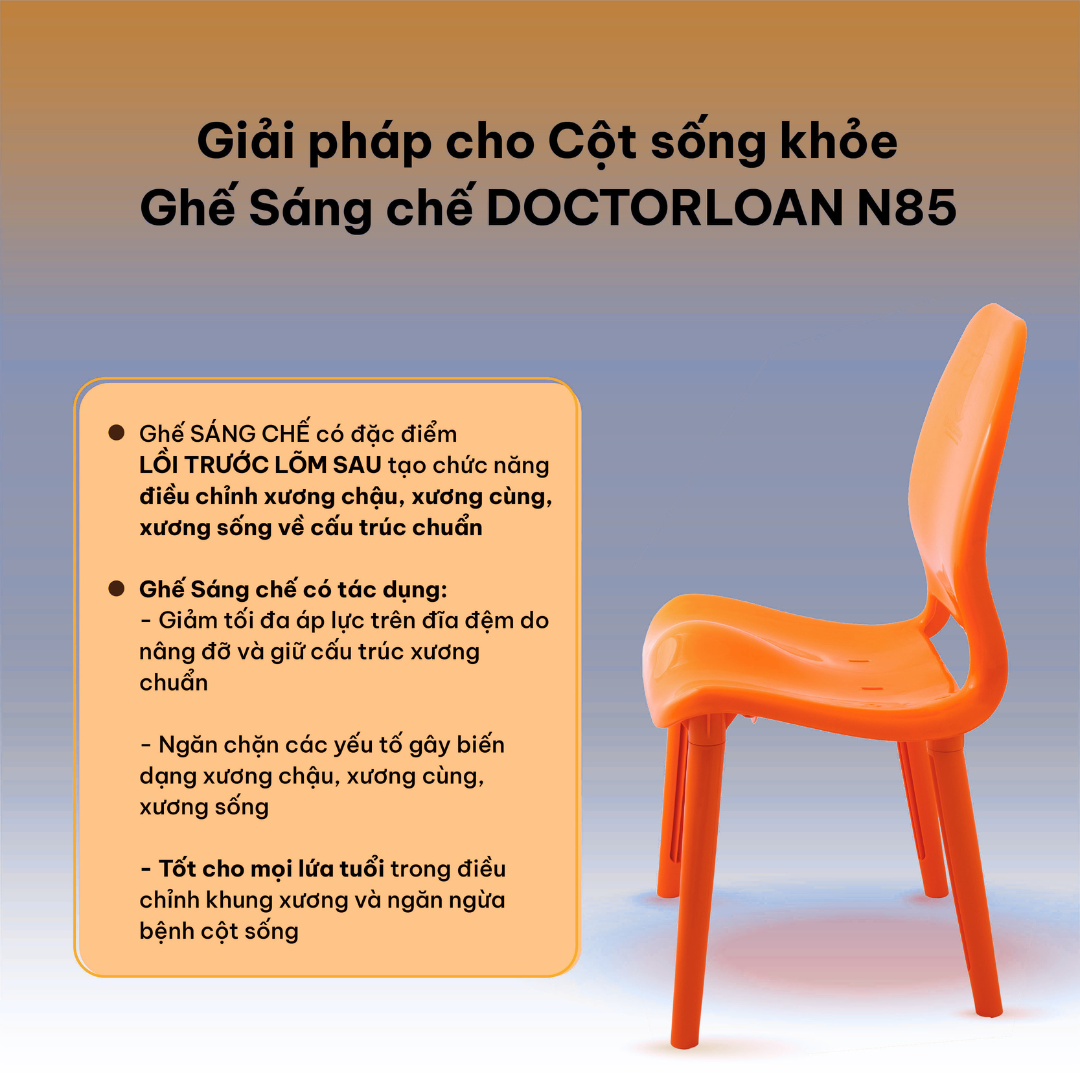 Đặc điểm thiết kế ghế N85 DoctorLoan