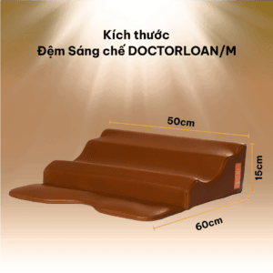 Đệm thiền chỉnh xương chậu, xương cùng, xương cụt DoctorLoan – size M