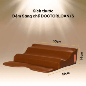 Đệm thiền chỉnh xương chậu, xương cùng, xương cụt DoctorLoan – size S