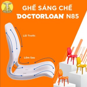 Ghế sáng chế N85 DoctorLoan hỗ trợ cột sống và xương chậu